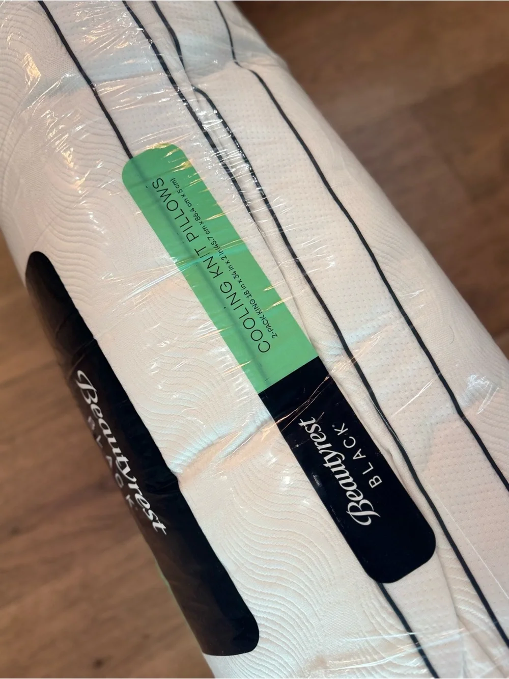 BEAUTYREST BLACK‎ 2pk Luxurious Down Alternative Pillows
